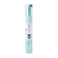American Crafts Vinyl Roll, Aqua Foil, 12 x 36 in