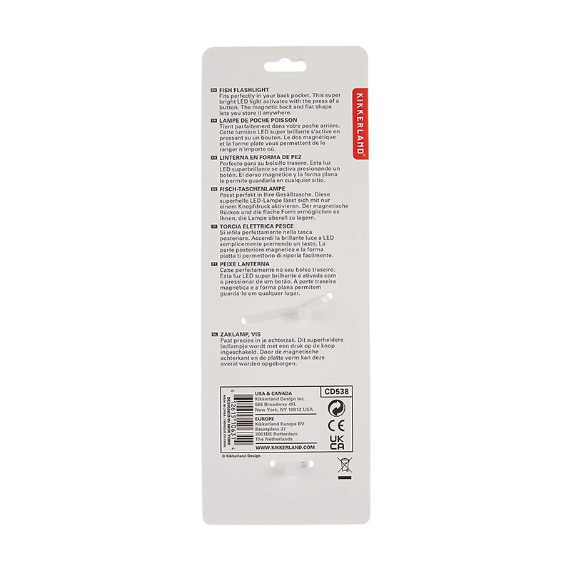 Kikkerland Fish Flashlight