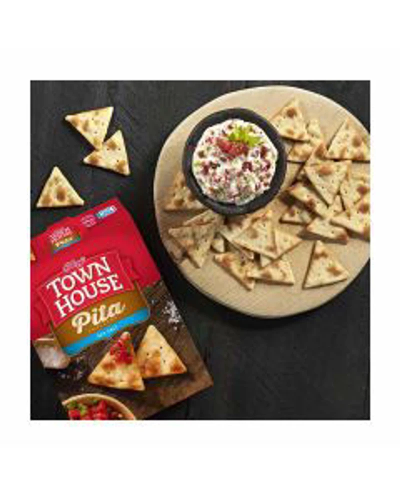 Town House Oven Baked Pita Crackers - Sea Salt, 9.5 oz