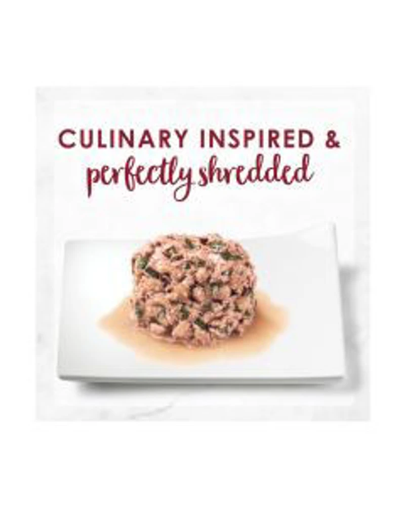 Purina Fancy Feast Medleys Wet Cat Food, Shredded Wild Salmon Fare with Garden Greens in Savory Broth, 3 oz