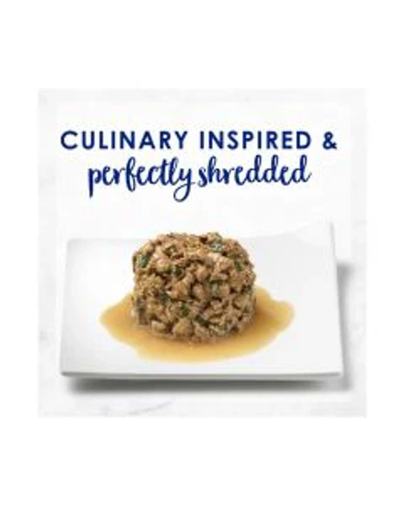 Purina Fancy Feast Medleys Wet Cat Food, Shredded Tuna Fare with Garden Greens in Savory Broth, 3 oz