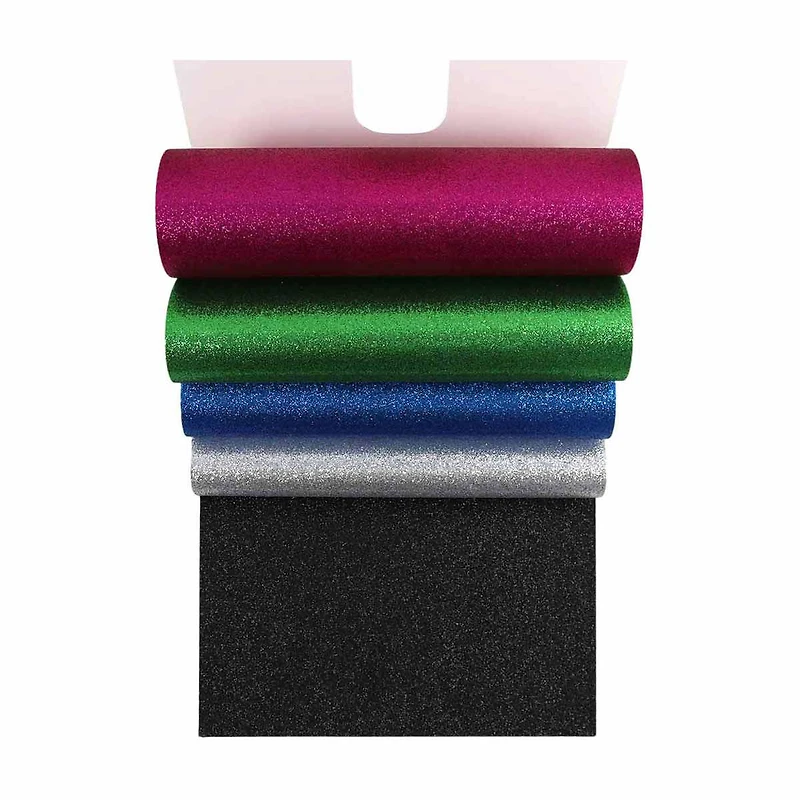Crafter's Closet Glitter Paper, 5 sheets