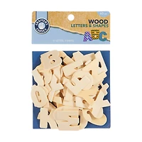 Crafter's Closet Wooden Letters, 57 pc