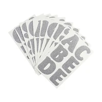 Crafter's Closet Poster Letters, Silver