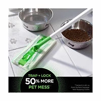 Swiffer Sweeper Pet Heavy Duty Wet Multi-Surface Cloth Refills, Fresh Scent, 20 count