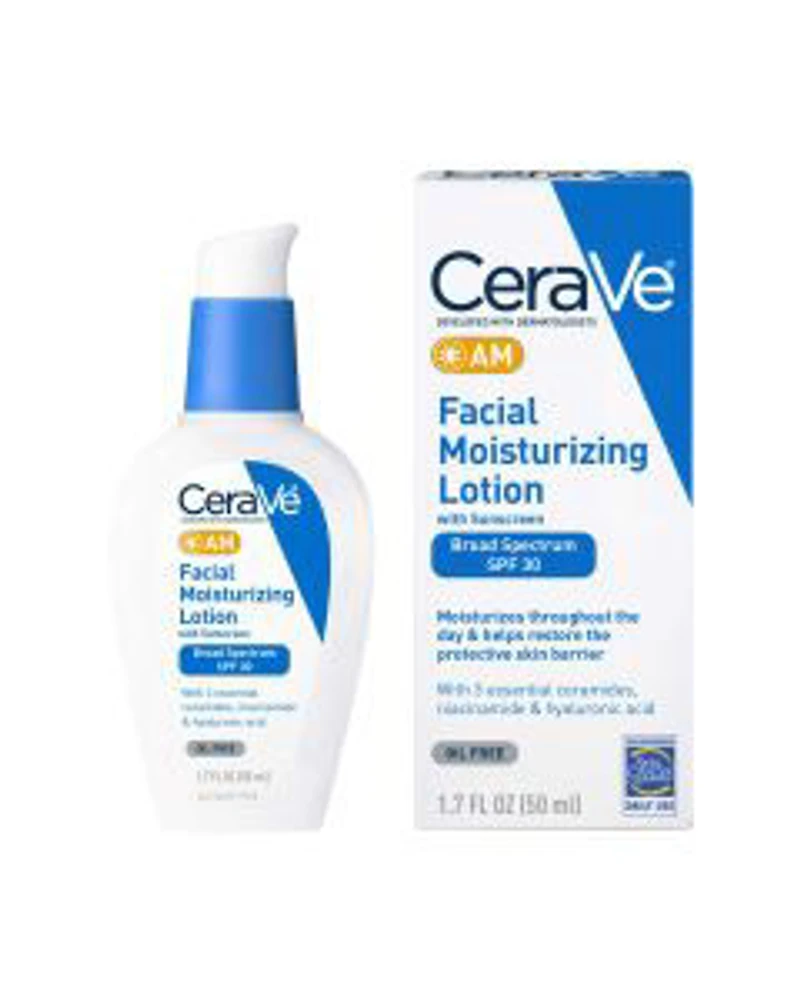 CeraVe AM Facial Moisturizing Lotion, 1.7 fl oz