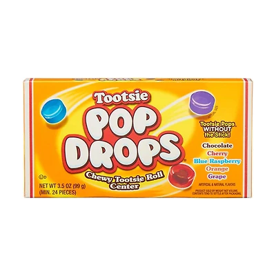 Tootsie Pop Drops Theater Box Candy, 3.5 oz.