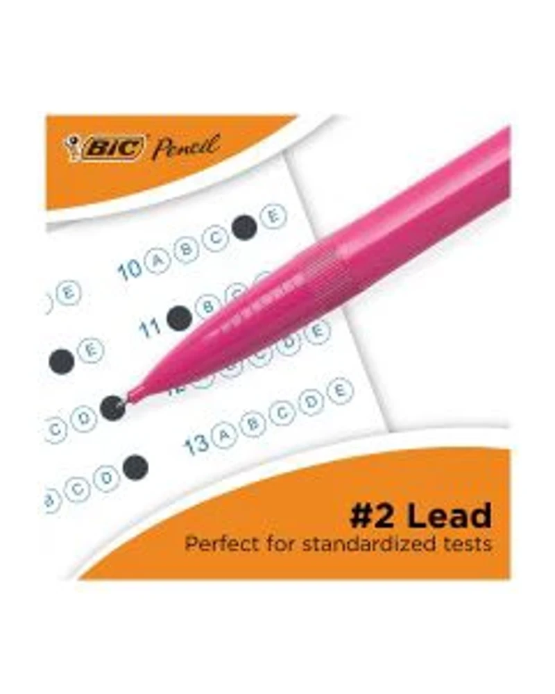 BIC Xtra-Strong Mechanical Pastel Pencils, Pack of 10