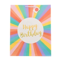 Happy Birthday Rainbow Gift Bag, Jumbo