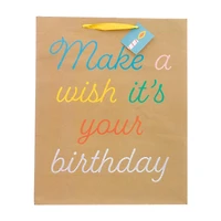 Make a Wish it's Your Birthday Gift Bag, Large