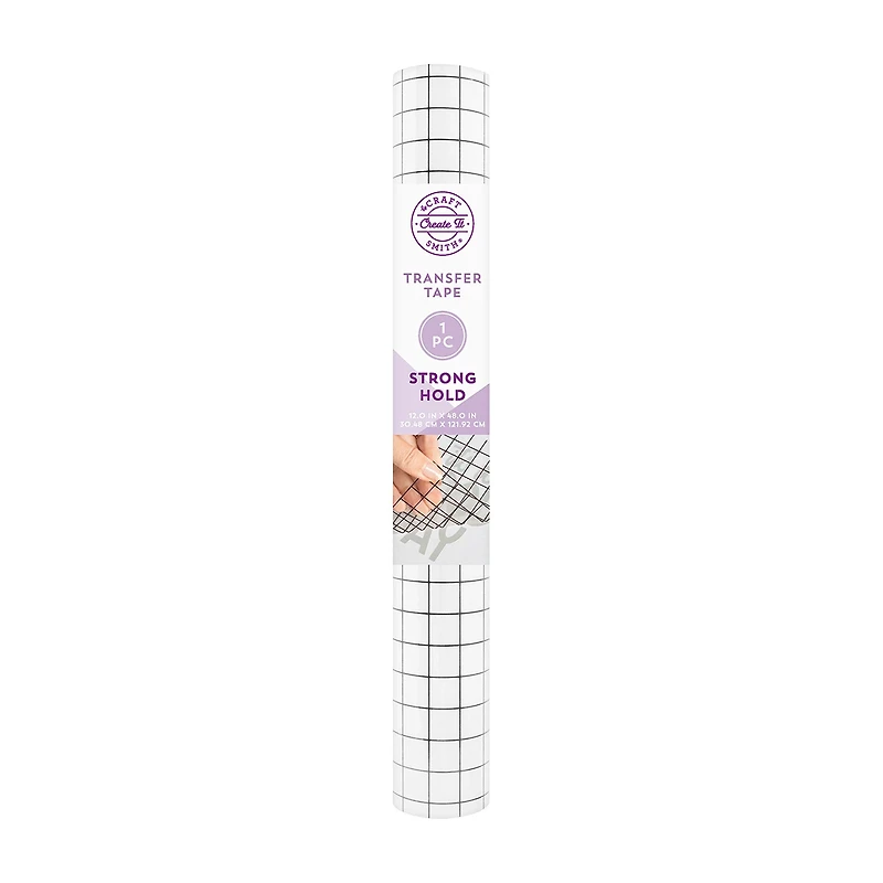 Craft Smith Create It Strong Hold Transfer Tape, 12 in x 48 in