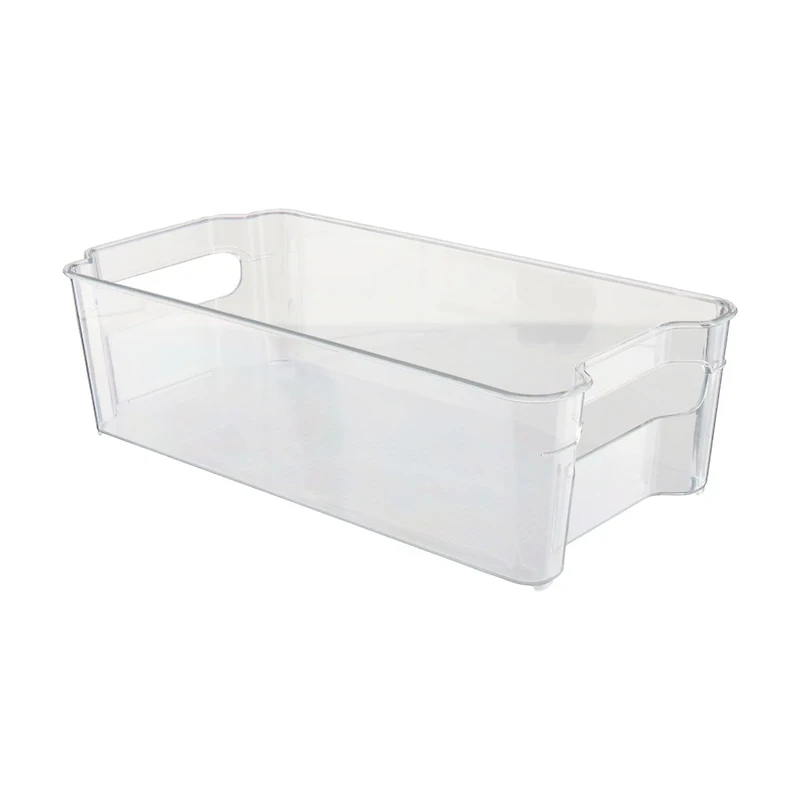 Fridge Bin, Clear, Medium