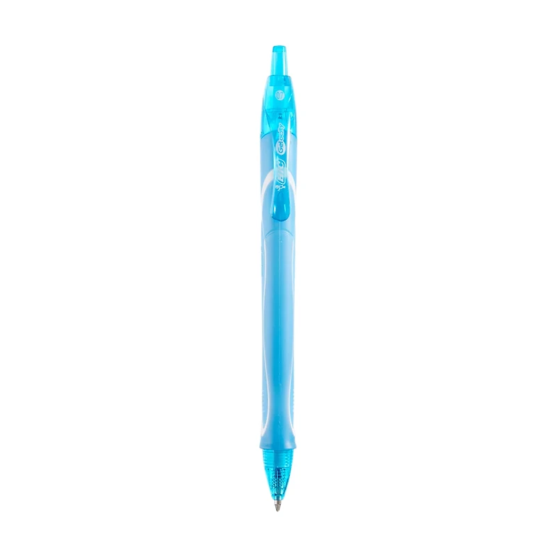 BIC Gelocity Medium Point Retractable Gel Pen 0.7 mm, Turquoise