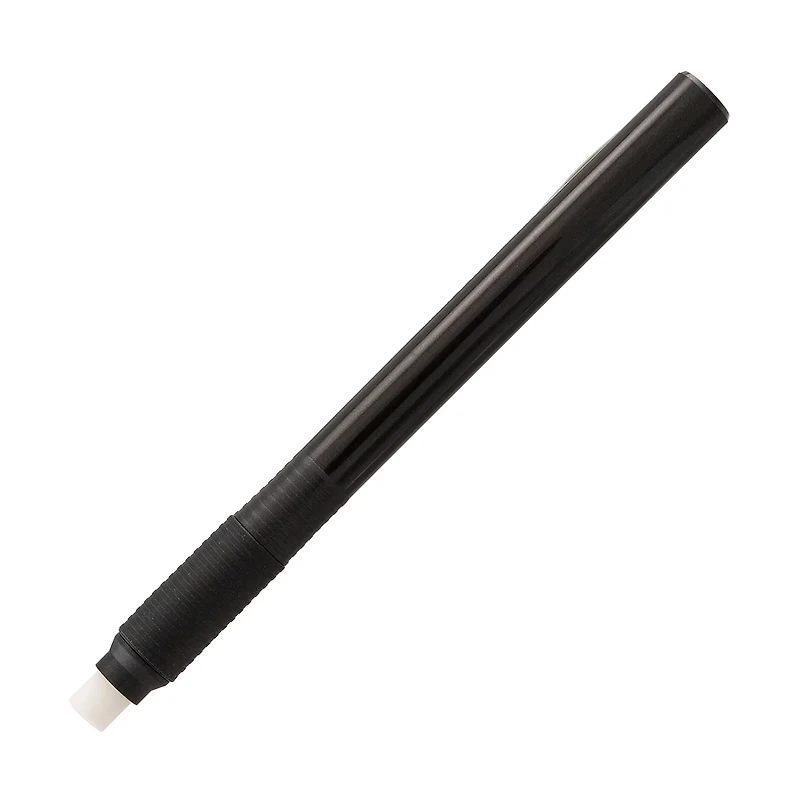 Pentel® ClicEraser® Grip Retractable Eraser with Grip, Black Barrel