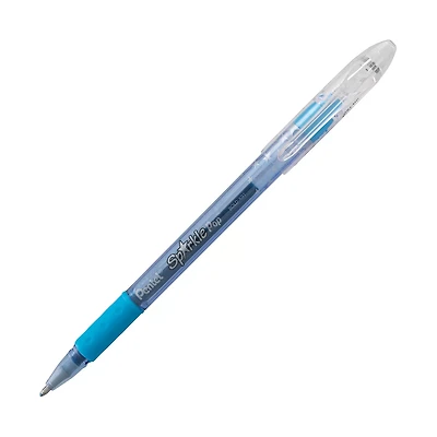 Pentel® Sparkle Pop™ Metallic Gel Pen, 1.0mm Bold Line, Blue-Green Ink