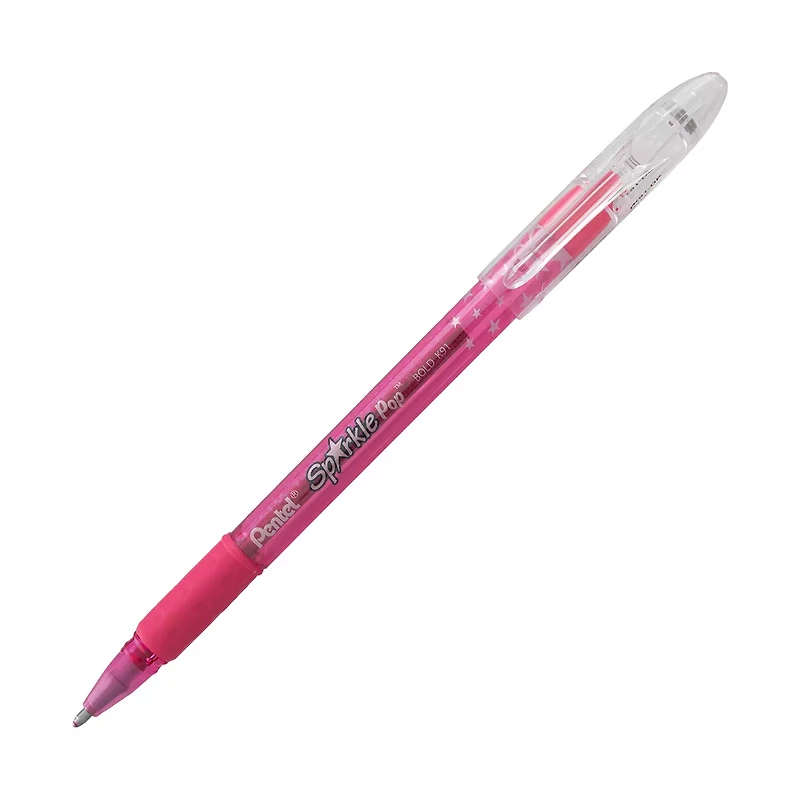 Pentel® Sparkle Pop™ Metallic Gel Pen, 1.0mm Bold Line