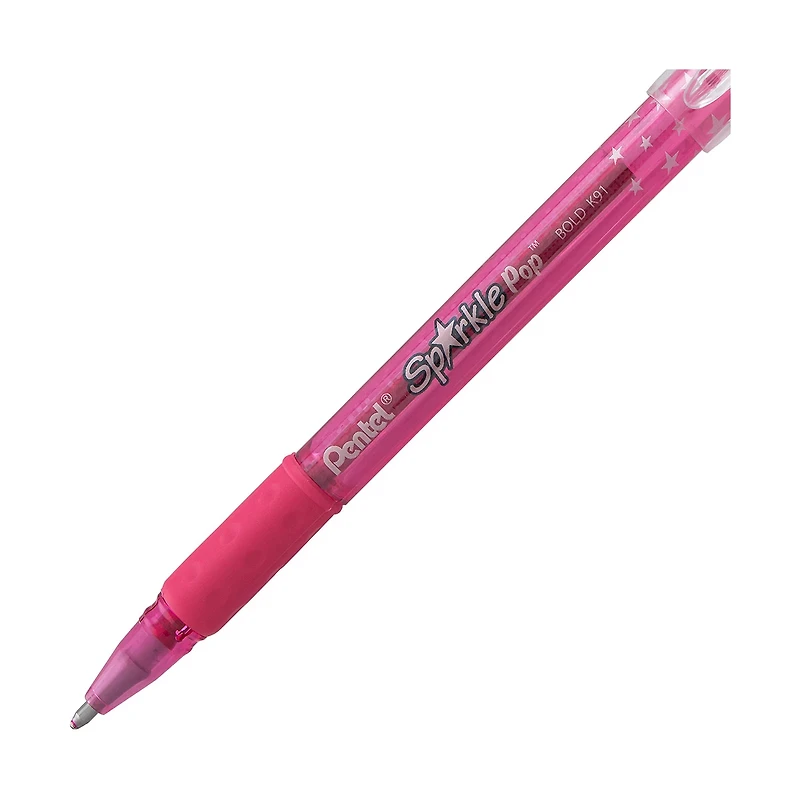 Pentel® Sparkle Pop™ Metallic Gel Pen, 1.0mm Bold Line