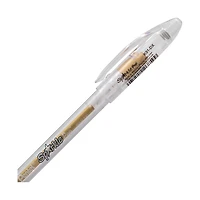 Pentel® Sparkle Pop™ Metallic Gel Pen, 1.0mm Bold Line, Gold-Gold