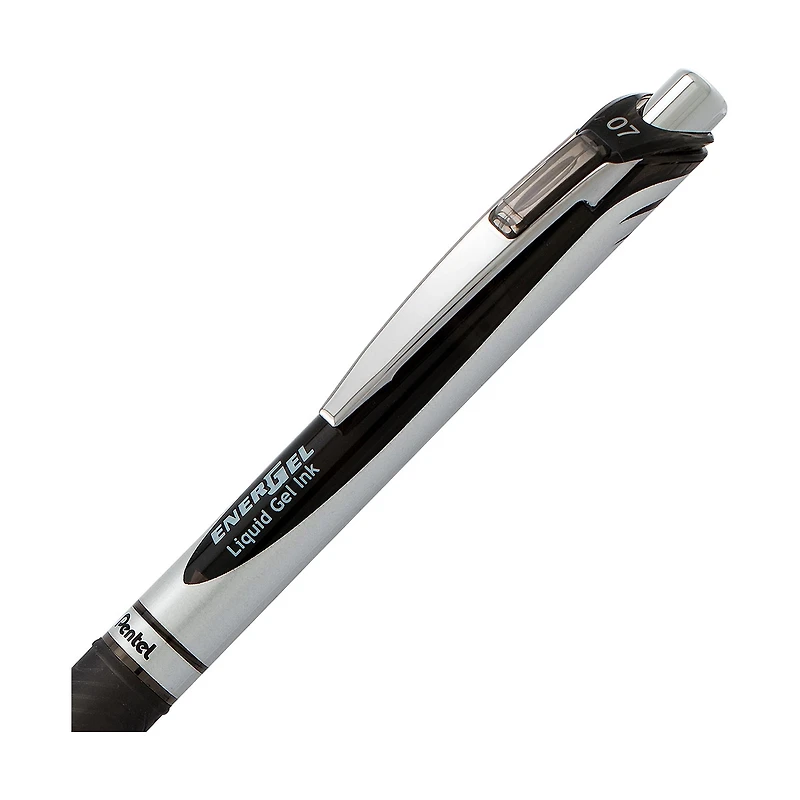 EnerGel® RTX Retractable Liquid Gel Pen, (0.7mm) Metal Tip, Medium Line