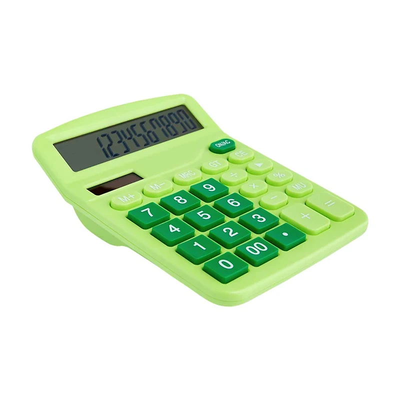 Ryder & Co. Electronic Calculator, Green
