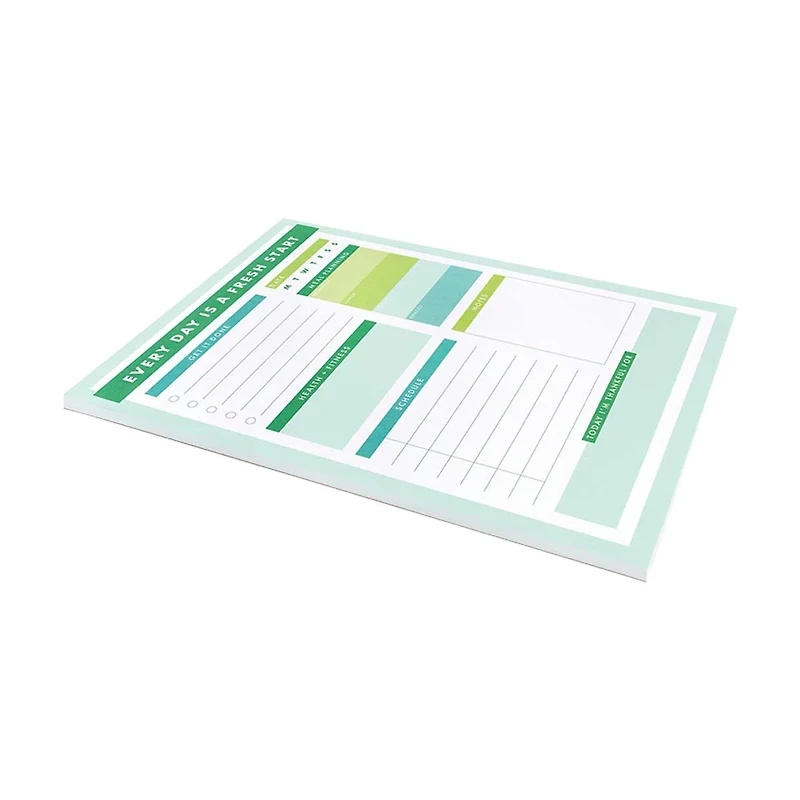 Ryder & Co. Green Large Daily List Pad, 60 Sheets