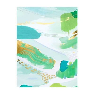 Ryder & Co. Green Brushstroke Pocket Padfolio
