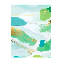Ryder & Co. Green Brushstroke Pocket Padfolio