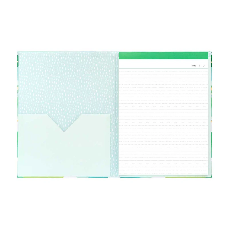 Ryder & Co. Green Brushstroke Pocket Padfolio