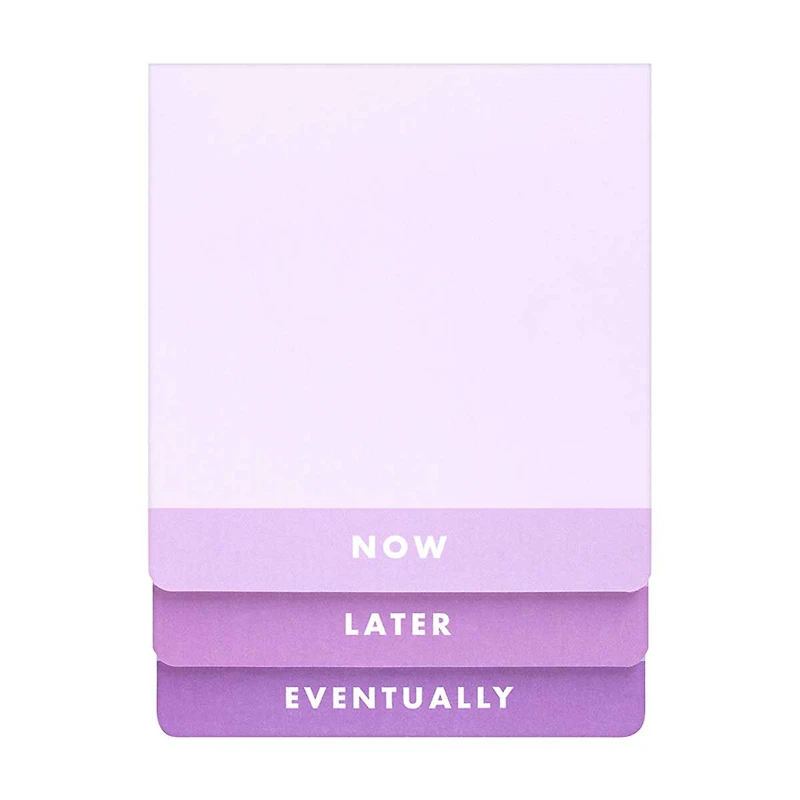 Ryder & Co. Purple Tiered List Pad, Pack of 3