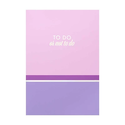 Ryder & Co. Purple Stitched Notebooks, Pack of 3