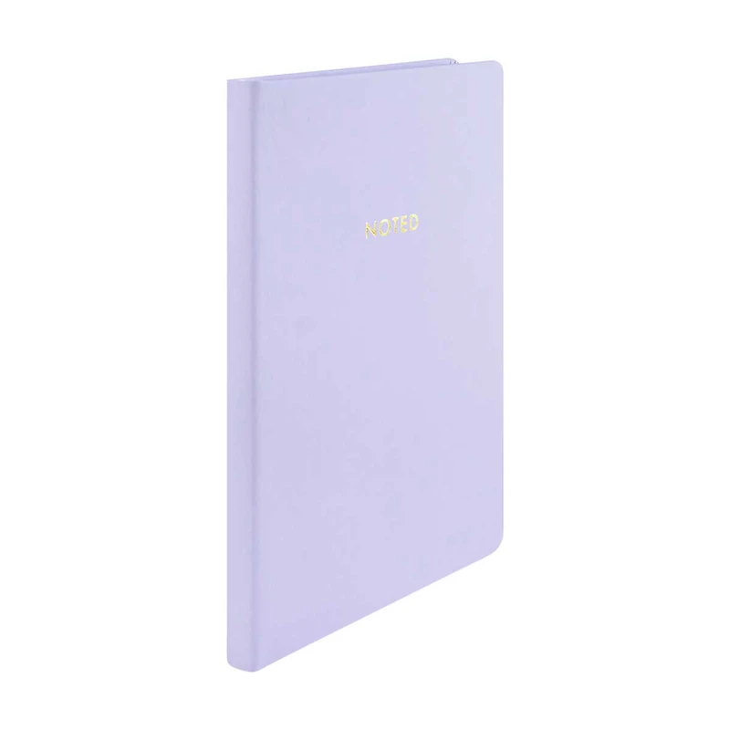 Ryder & Co. Purple PU Notebook, 192 Pages