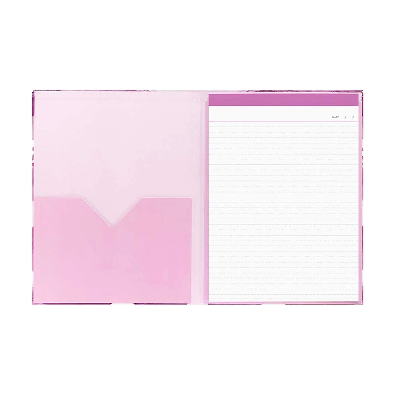 Ryder & Co. Purple Brushstroke Pocket Padfolio