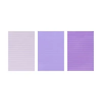 Ryder & Co. Purple Sticky Notes, Pack of 3