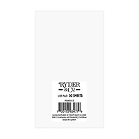 Ryder & Co. White Mini List Pad, 50 Sheets