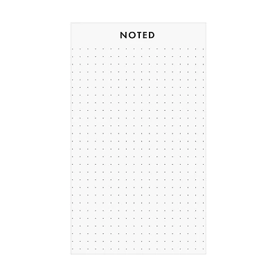 Ryder & Co. White Mini List Pad, 50 Sheets