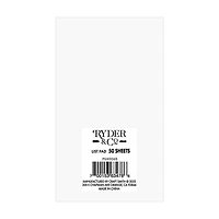 Ryder & Co. White Mini List Pad, 50 Sheets