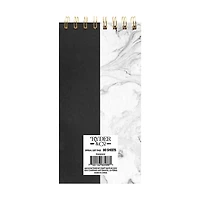 Ryder & Co. Black Spiral List Pad, 80 Sheets