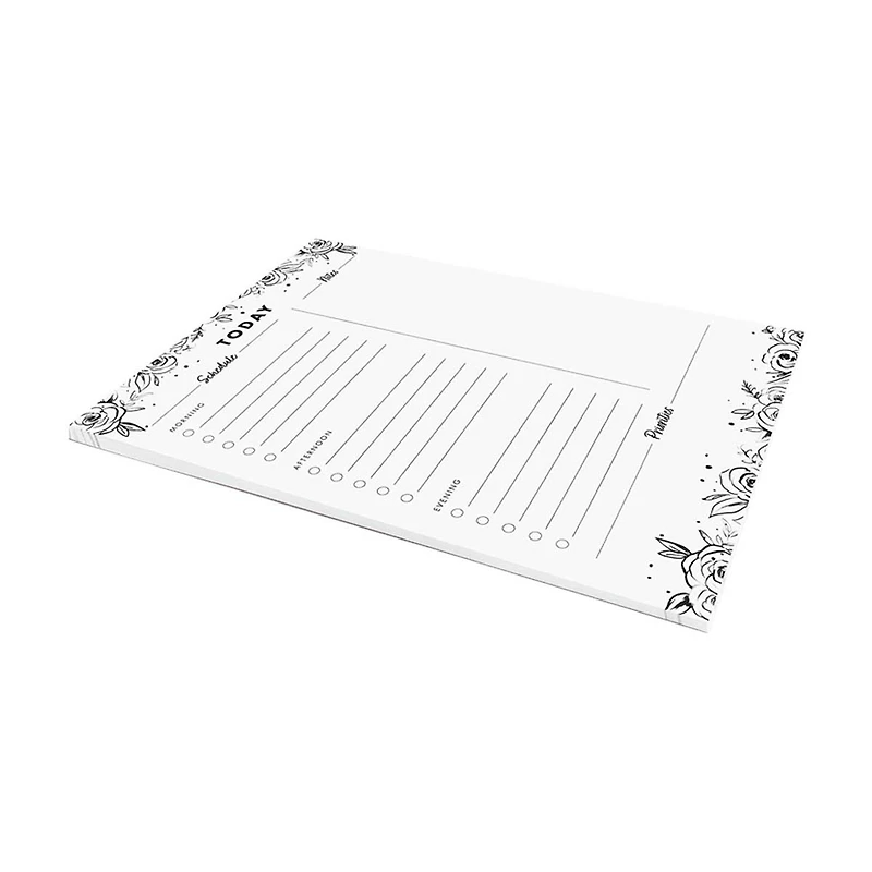 Ryder & Co. White Large Daily List Pad, 60 Sheets