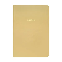 Ryder & Co. Gold PU Notebook, 192 Pages