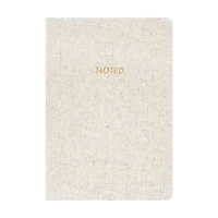 Ryder & Co. Natural Linen Notebook, 192 Pages