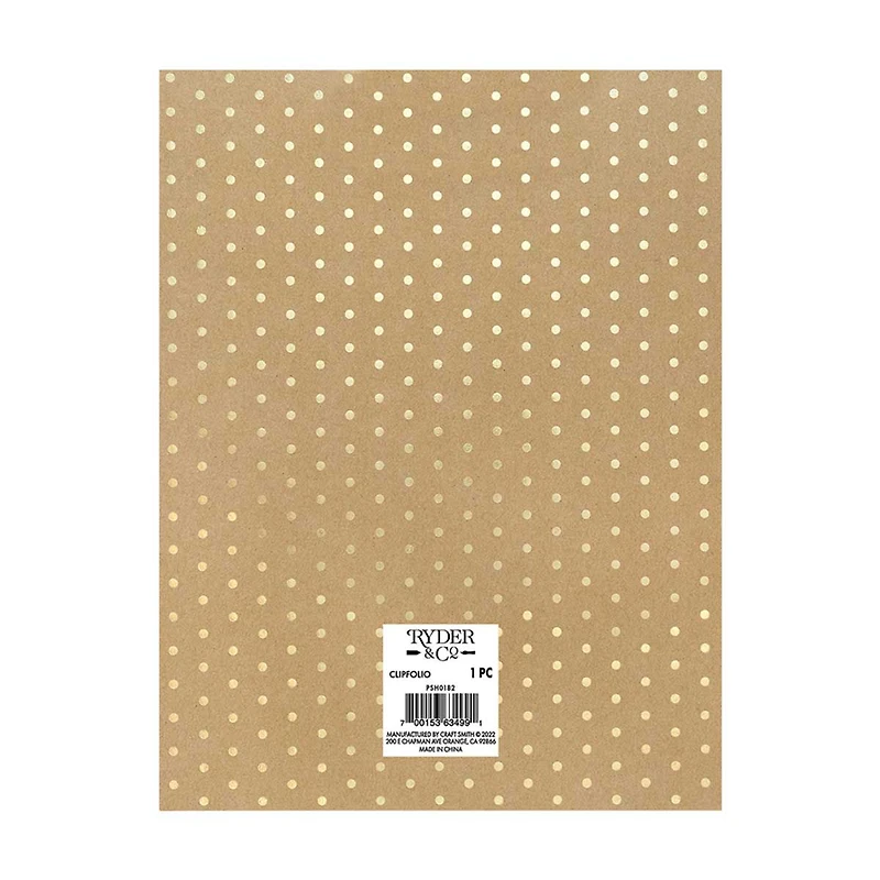 Ryder & Co. Kraft Pocket Clipfolio