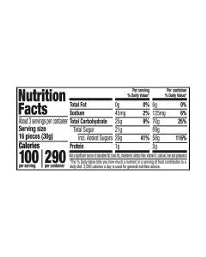 Nerds Very Berry Gummy Clusters Candy, 3 oz