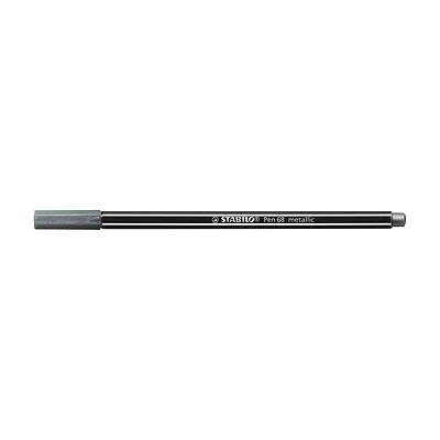 Stabilo Pen 68 Metallic Silver