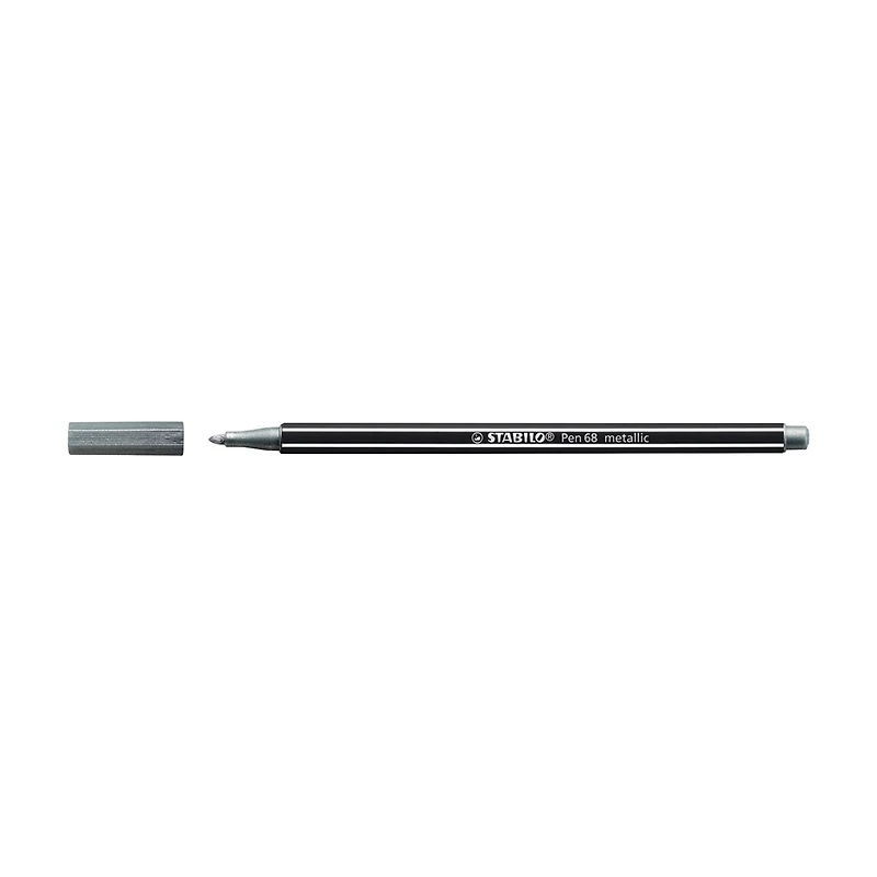 Stabilo Pen 68 Metallic Silver