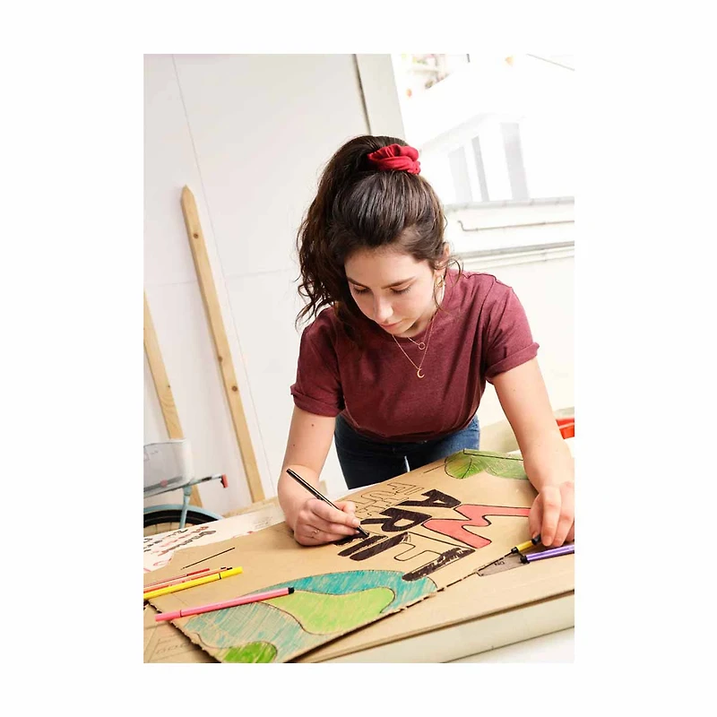 Stabilo Pen 68 Metallic Silver