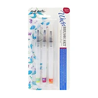 Mont Marte Round Signature Waterbrush Set, 3 Pieces