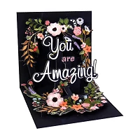 'You Are Amazing!' Pop Up Greeting Card