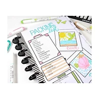 Zebra Pen Mildliner Smoke Blue Dual-Tip Creative Highlighter