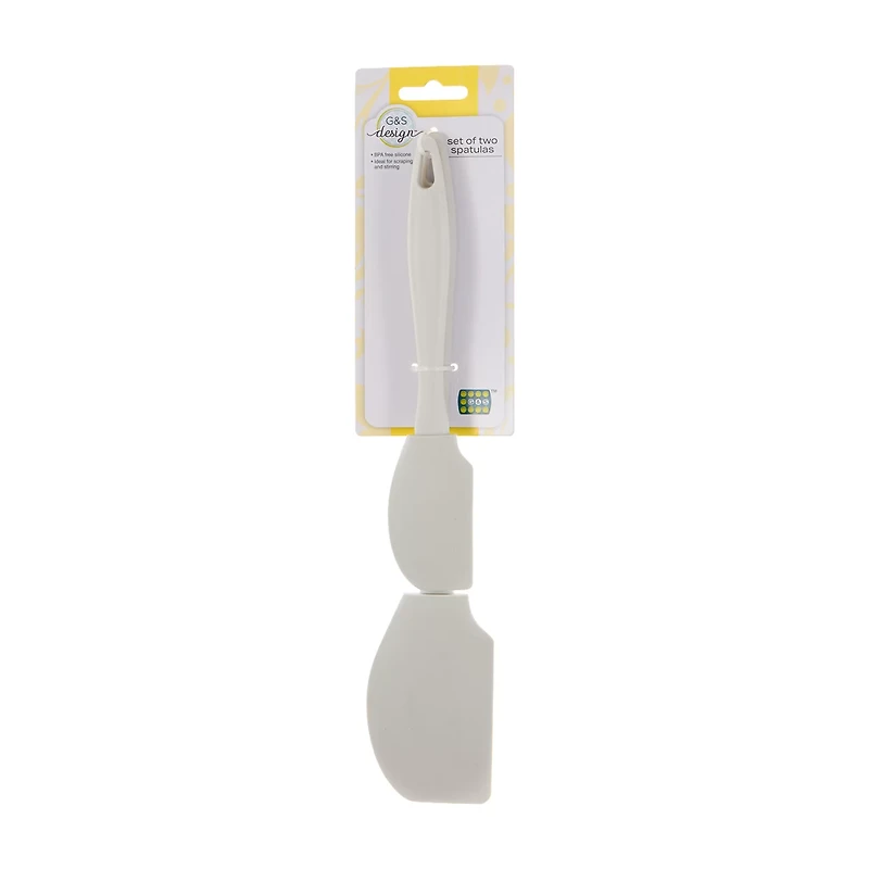 G&S Design Silicone Spatula, 2 ct