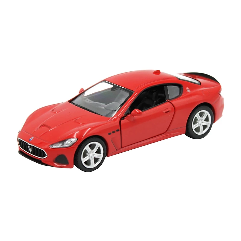 Pullback Diecast Metal Car, 5 in, Assorted